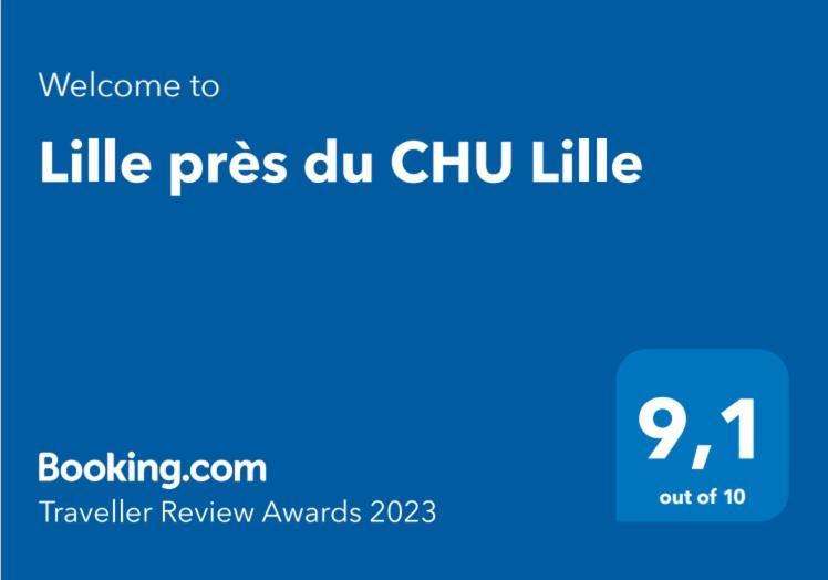 Lille Pres Du Chu Lille Apartment Exterior photo